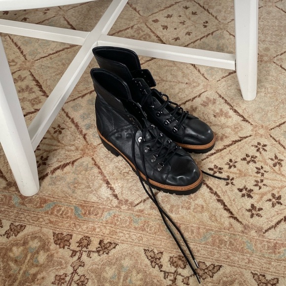 Marc Fisher Iston Combat Boots Women's Size 9 - Picture 6 of 6